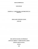 Logística para la distribución de un producto