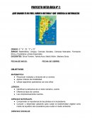 PROYECTO INTER ÁREA Nº 2: ¡QUÉ GRANDE ES MI PAÍS, CUÁNTA HISTORIA Y QUÉ DIVERSA LA NATURALEZA!