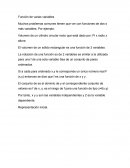 Función de varias variables