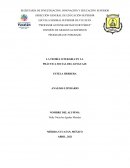 Analisis literario la frontera de cristal