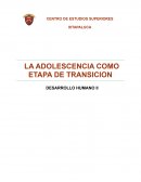 LA ADOLESCENCIA COMO ETAPA DE TRANSICION