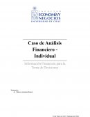 Caso de Análisis Financiero - Individual . Información Financiera para la Toma de Decisiones