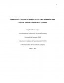 Informe Sobre la Universidad De Santander UDES, El Centro de Educación Virtual CVUDES y su Modelo de Formación para la Virtualidad