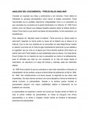 ANÁLISIS DEL DOCUMENTAL “FREUD BAJO ANÁLISIS”