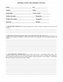 Historia clinica Multimodal - Niños