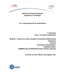 Calculo de varias variables y Ecuaciones Diferenciales Ordinarias