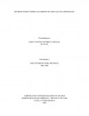 INFORME ESCRITO SOBRE LOS AMBIENTES VIRTUALES DE APRENDIZAJE