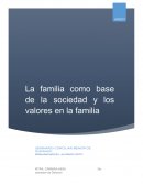 La familia como base de la sociedad