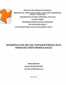 LA CONTADURA PÚBLICA EN EL NUEVO MODELO SOCIAL