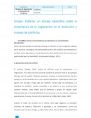 El conflicto como una herramienta para promover el conocimiento