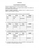 CONTABILIDAD TALLER ASIENTOS CONTABLES