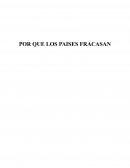 POR QUE LOS PAISES FRACASAN