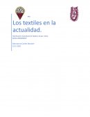 Los textiles en la actualidad