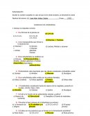 Cuestionario de carbohidratos