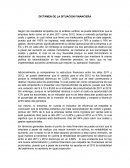 DICTAMEN DE LA SITUACION FINANCIERA