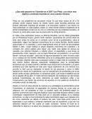 QUE ESTA PASANDO EN COLOMBIA