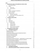 MANUAL DE PROCEDIMIENTOS DE CONTROL INTERNO