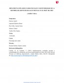 IMPLEMENTACIÓN, RESULTADOS INICIALES Y SOSTENIBILIDAD DE LA REFORMA DE SERVICIOS DE SALUD MENTAL EN EL PERÚ 2013-2018