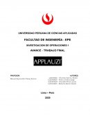Caso empresa APLAUZZI S.A