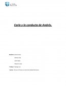 Carla y la conducta de Andrés