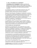 ¿Que es el Paradigma de la Complejidad??