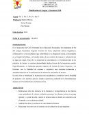 Planificación de Lengua y Literatura