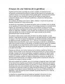 Historia de la genetica