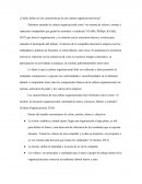 ¿Cuáles deben ser las características de una cultura organizacional ética?