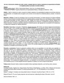 Uso de un instrumento validado para medir el estrés