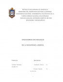 ORGANISMOS ENCARGADOS DE LA SEGURIDAD LABORAL