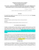 Prevención y control contra Ralstonia solanacearum como agente etiológico de la enfermedad del moko en Musa paradisiaca (planta platanera) en Colombia