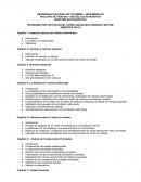 PROGRAMA POR CAPITULOS DEL CURSO ANÁLISIS MULTIVARIADO