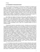 EL PENSAMIENTO PROBLEMATIZADOR