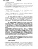 Clasificación de los actos administrativos. En especial, actos reglados y discrecionales. Técnicas de control de la discrecionalidad
