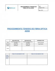 PTS FIBRA OPTICA. Página 1