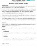 PROYECTO PERIODO DE INICIO