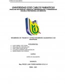 REGIMENES DE TRANSITO Y OTROS REGIMENES ADUANEROS O DE EXCEPCION