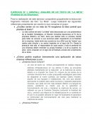 ANALISIS DE UN TEXTO DE “LA META”