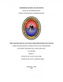 ANÁLISIS FODA DE LAS CUATRO CONDICIONES BÁSICAS DEL ESTUDIO