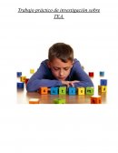 Trabajo práctico de investigación sobre TEA