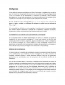La inteligencia y su relación con el pensamiento y el lenguaje