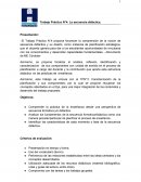 Trabajo Práctico N°4: La secuencia didáctica
