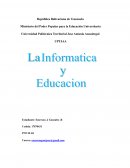 La informatica y educacion