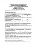 Actividad pedagógica de flexibilización