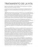 TRATAMIENTO DE HIPERTENSION ARTERIAL