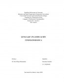 LENGUAJE Y PLANIFICACIÓN CINEMATOGRÁFICA