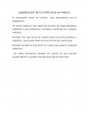 Legalización de la marihuana en México
