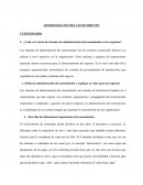 Administración del conocimiento. Cuestionario