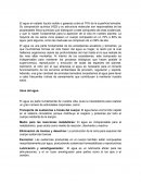 Cuidado del agua