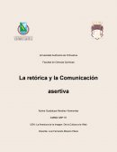 Retórica y comunicación asertiva